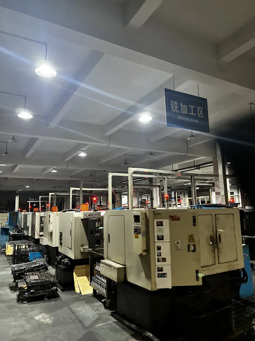 Obszar frezowania CNC