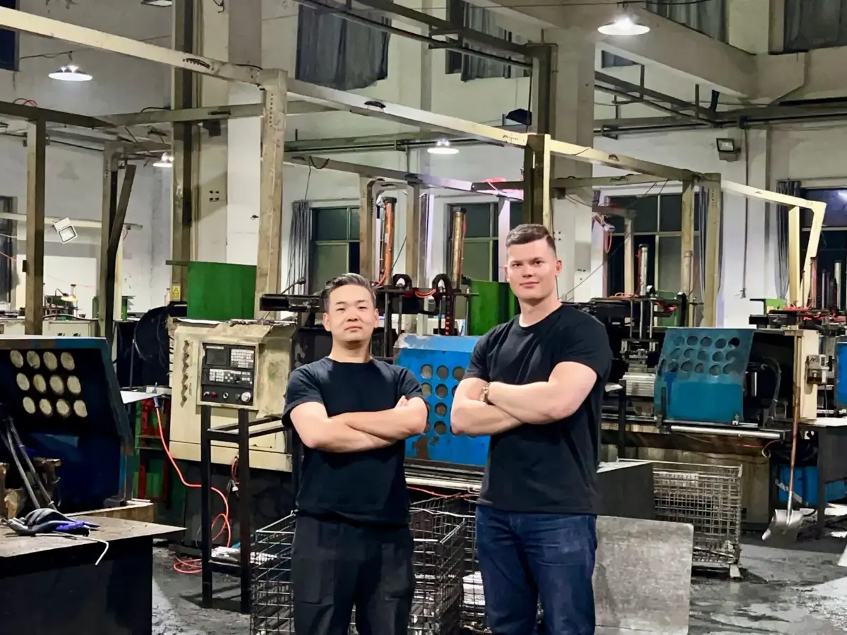 Zespół Produkcja w Chinach w fabryce